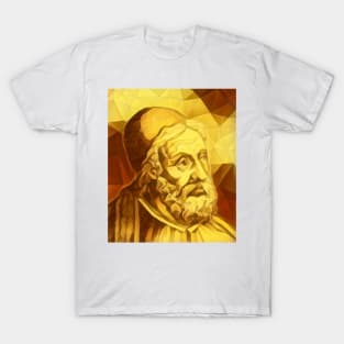 Al Tabari Dark Golden Portrait | Al Tabari Artwork 9 T-Shirt